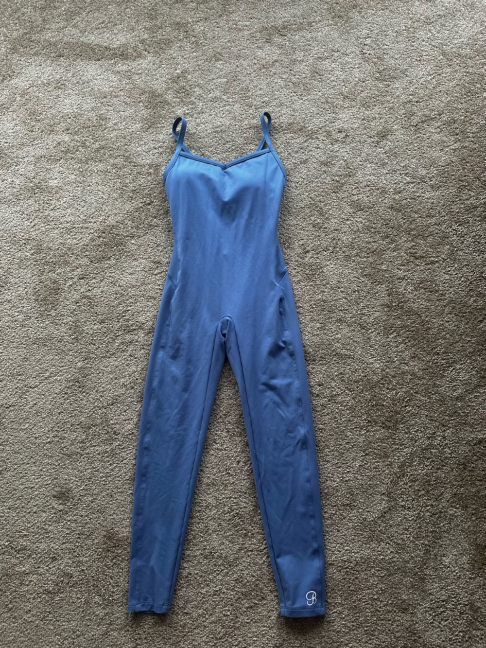 Bombshell Sportswear Blue Slim-Fit Jumpsuit